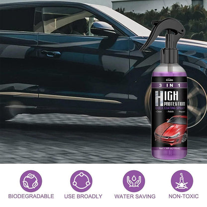 Hydrophobic Polish Nano Coating Agent Car Scratch Spray (Pack of 2)