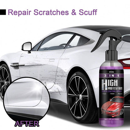 Hydrophobic Polish Nano Coating Agent Car Scratch Spray (Pack of 2)