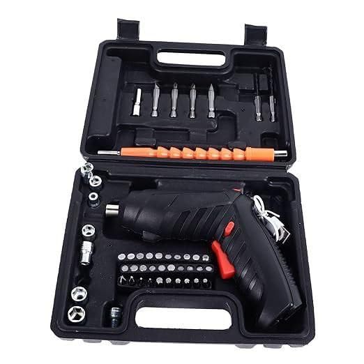 Metal Electric Screwdriver with 47 pcs Screwdriver Bit Set