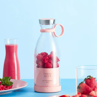 Portable 420ml Juicer Blender with 6 Stainless Steel Blades