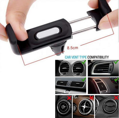 Car Air Vent Mount – Universal Phone Holder for Safe Driving