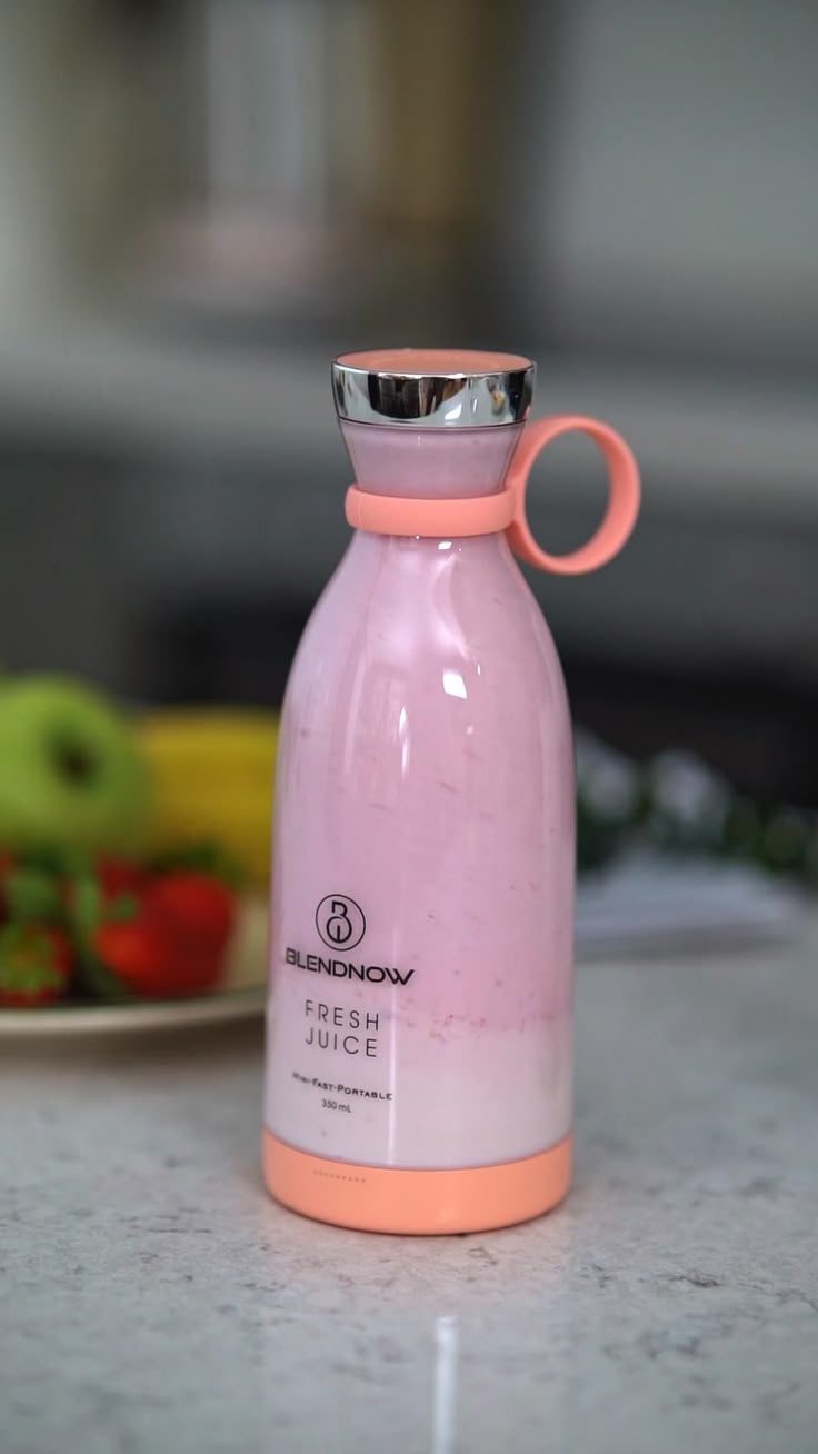 Portable 420ml Juicer Blender with 6 Stainless Steel Blades